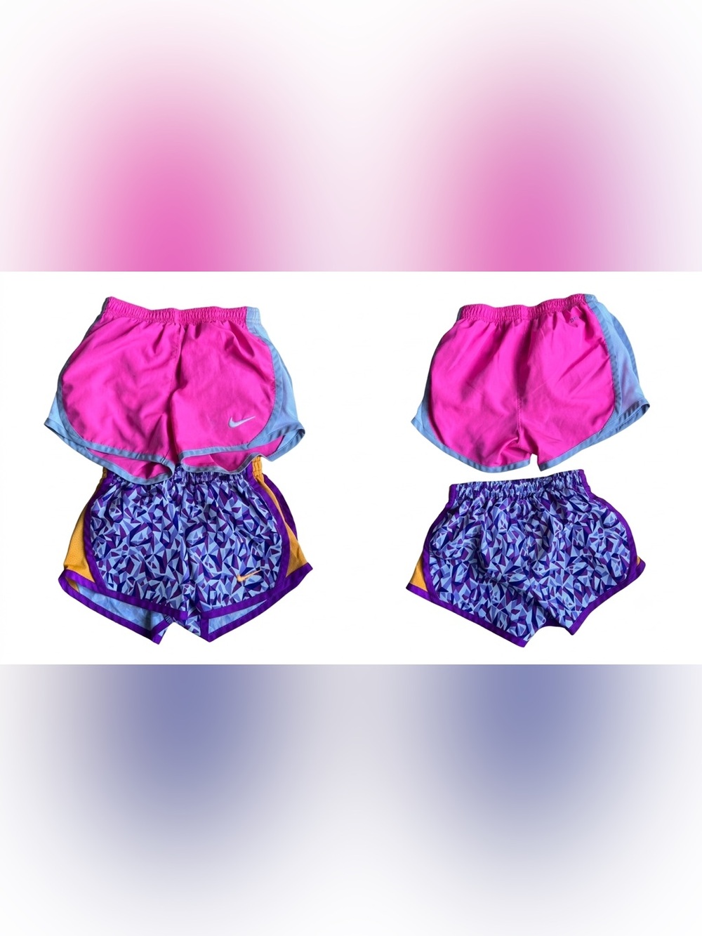 Girls Nike Shorts-2 Pair (Size 3)